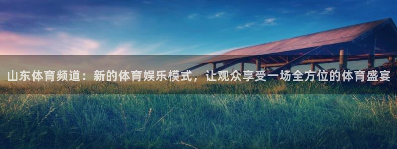 山东体育频道：新的体育娱乐模式，让观众享受一场全方位的体育盛宴